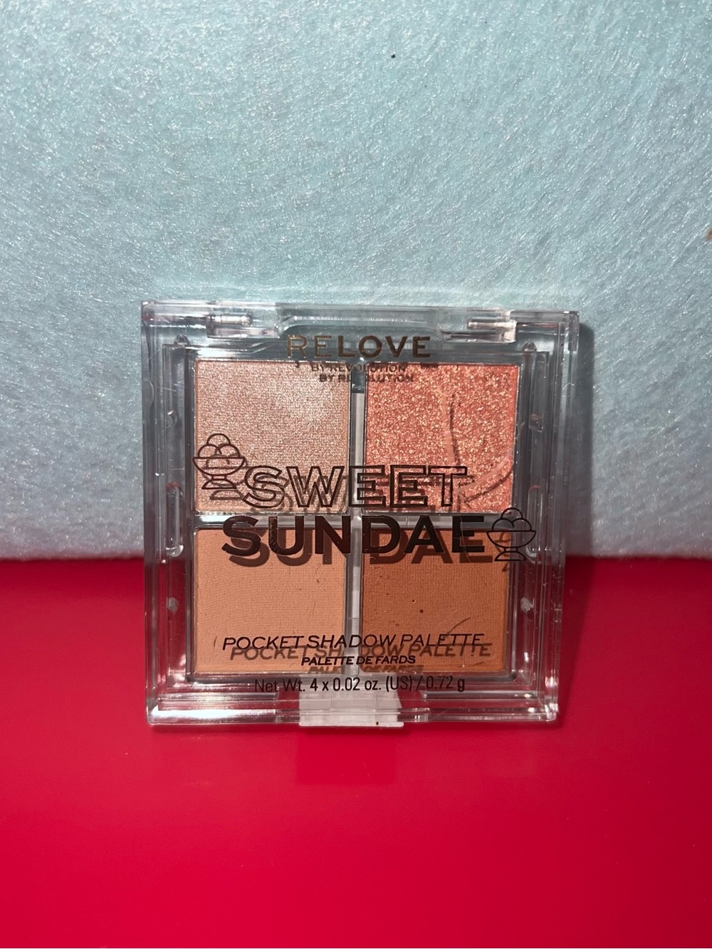 Love Sweet Sundae Eyeshadow Quartet - Peach, Copper, Champagne, Tan